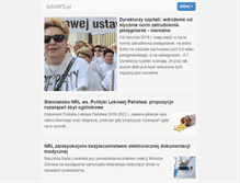 Tablet Screenshot of infonfz.pl